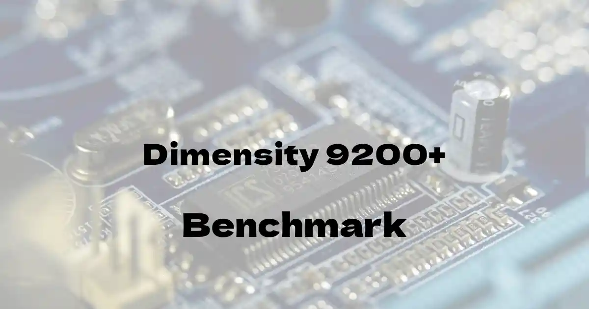 MediaTek Dimensity 9200+のantutuベンチマークを公開！