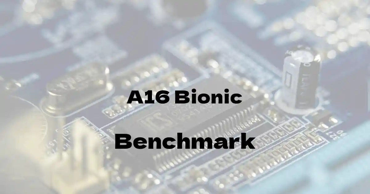 Apple A16 Bionicのantutuベンチマークを公開！