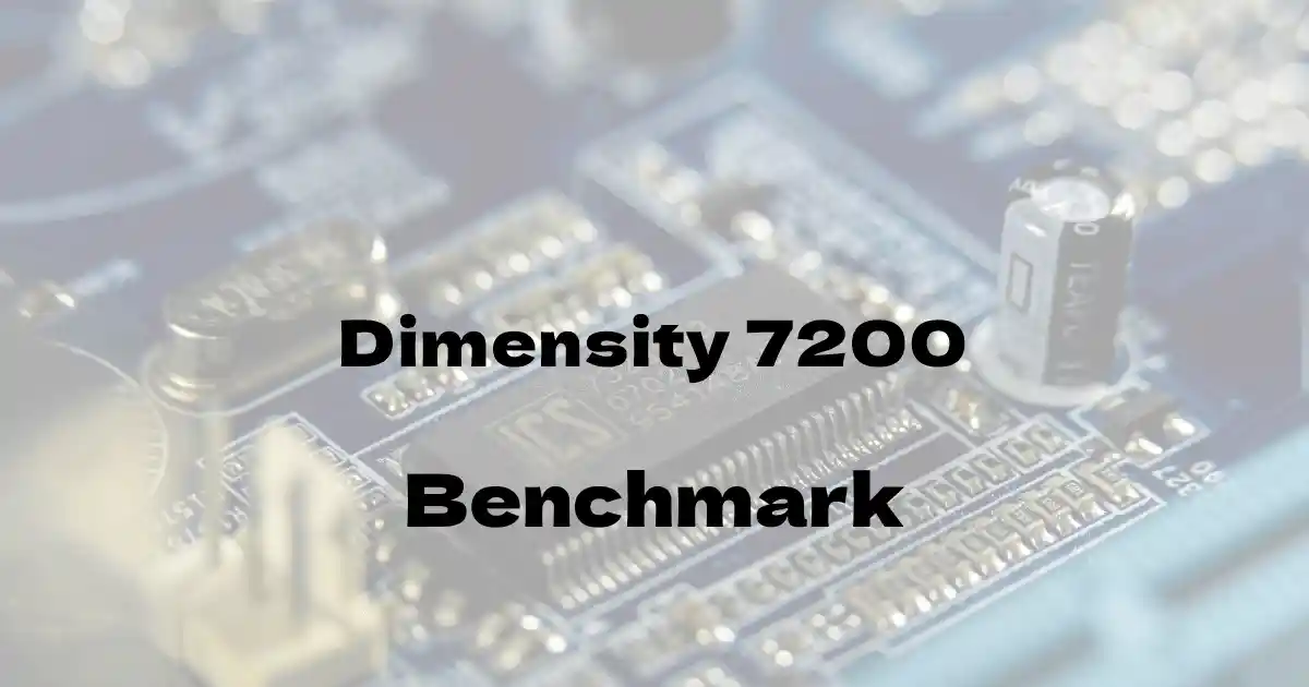 MediaTek Dimensity 7200のantutuベンチマークを公開！