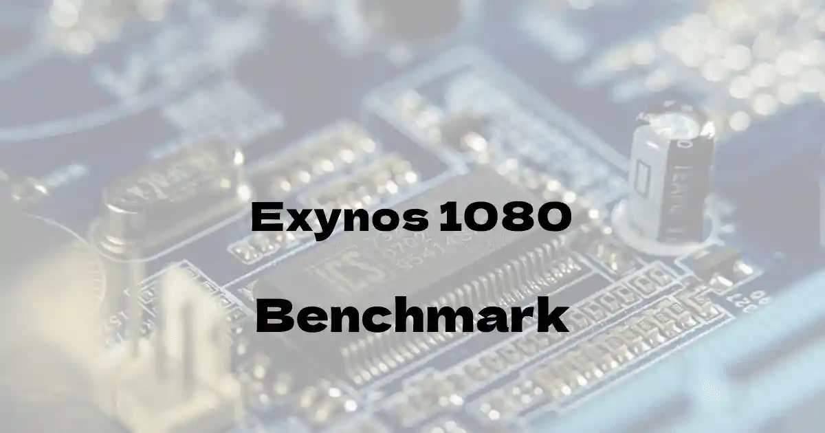 Samsung Exynos 1080のantutuベンチマークを公開！