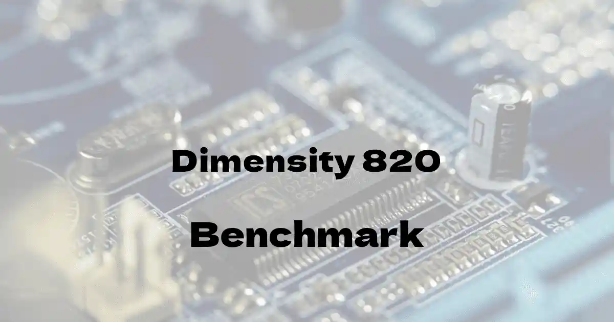 MediaTek Dimensity 820のantutuベンチマークを公開！