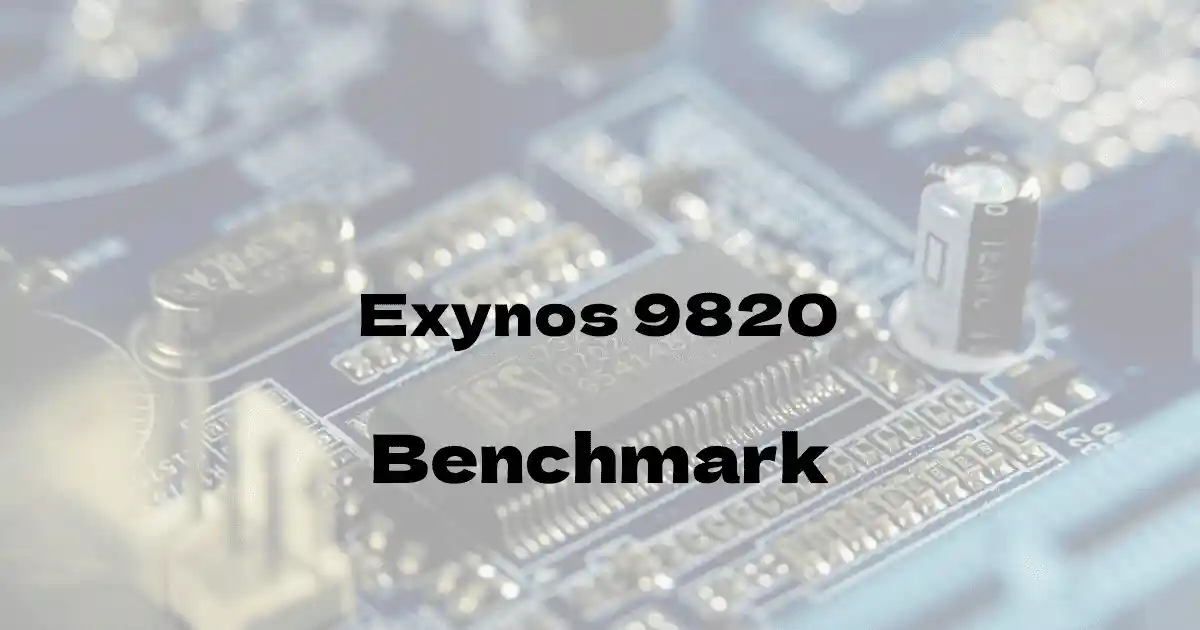 Samsung Exynos 9820のantutuベンチマークを公開！