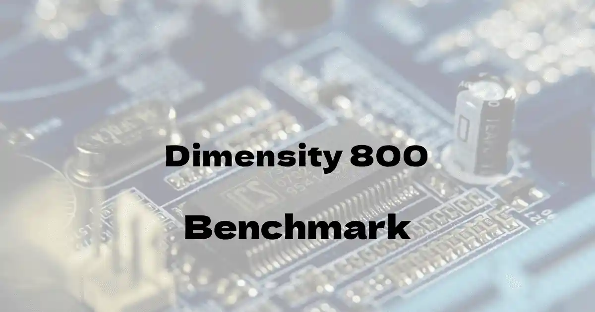 MediaTek Dimensity 800のantutuベンチマークを公開！