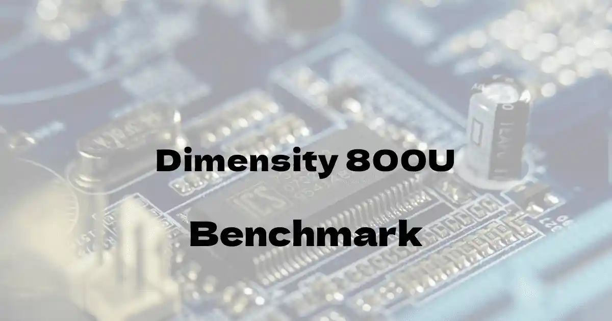 MediaTek Dimensity 800Uのantutuベンチマークを公開！