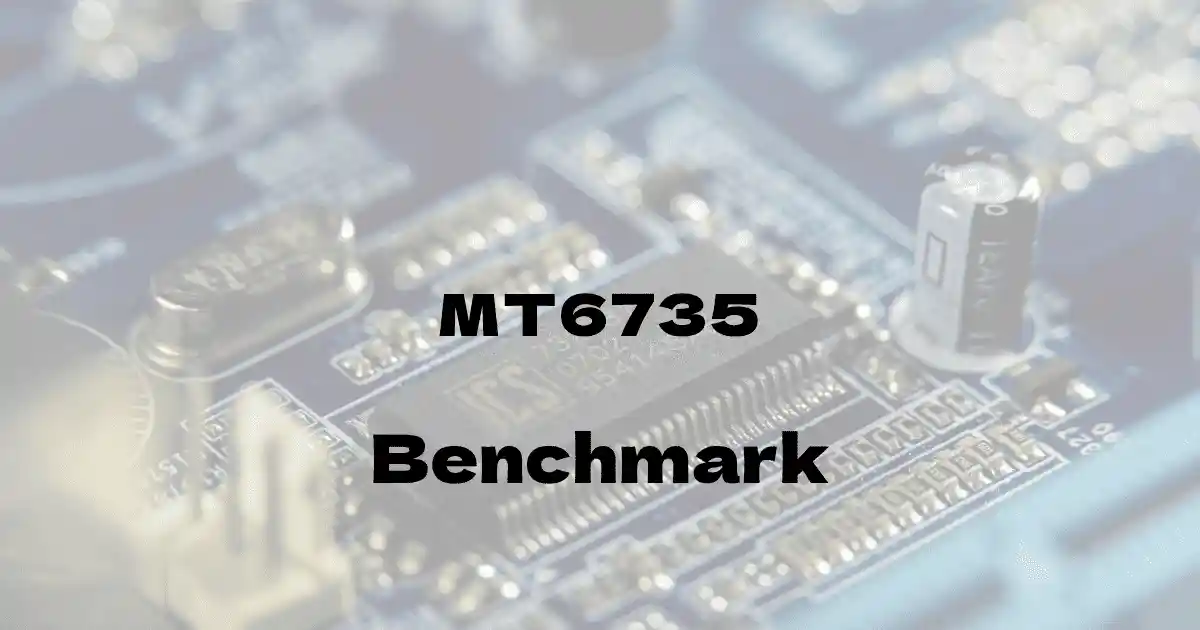 MediaTek MT6735のantutuベンチマークを公開！