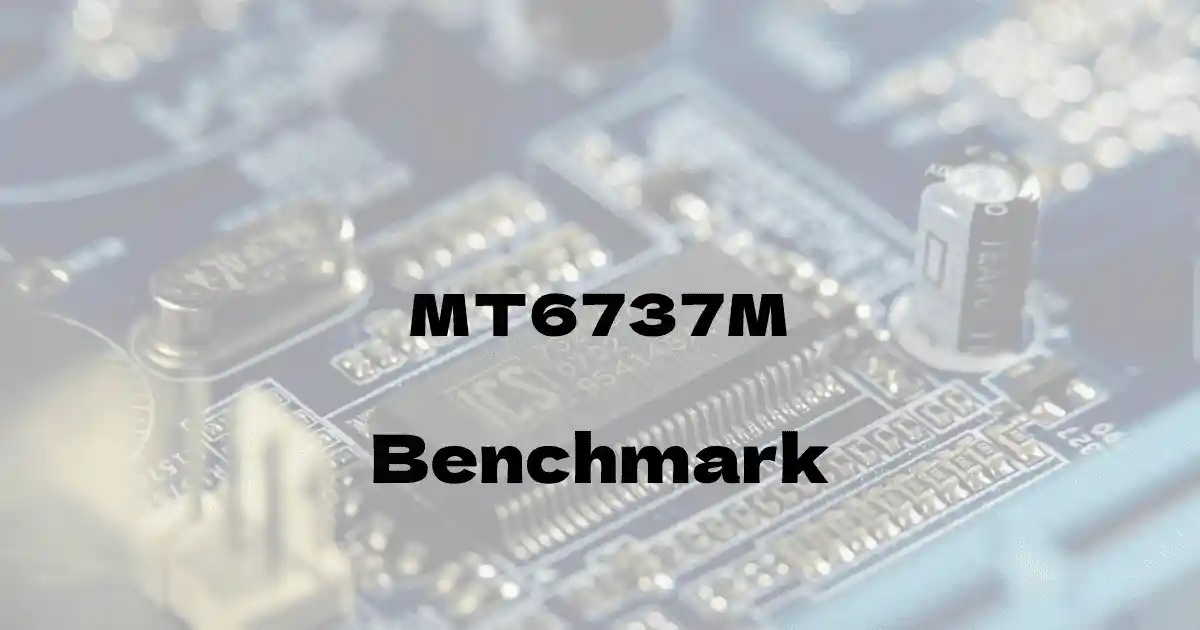 MediaTek MT6737Mのantutuベンチマークを公開！