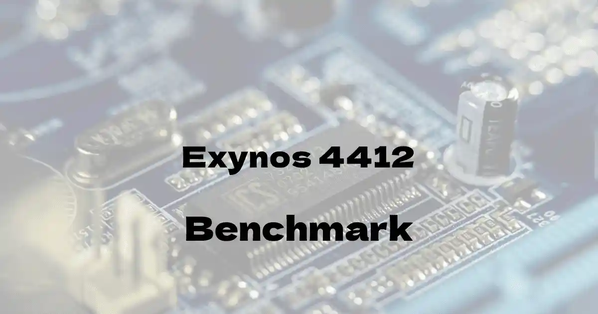 Samsung Exynos 4412のantutuベンチマークを公開！