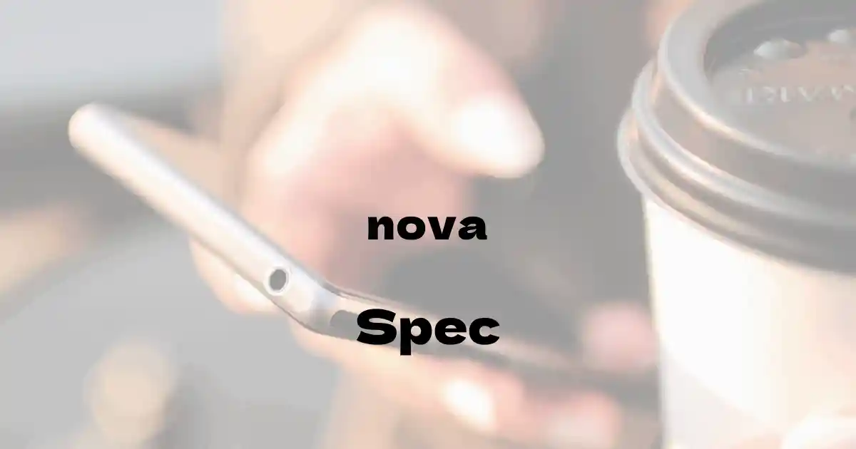 Huawei nova（SIMフリー）の基本スペック