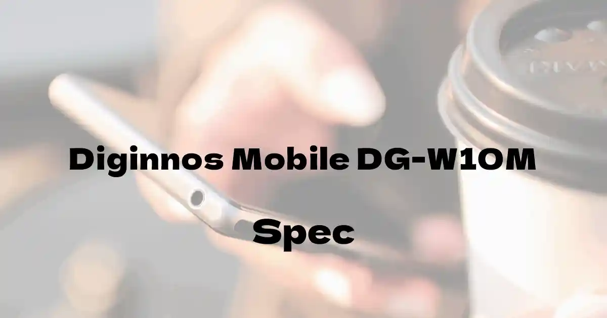 サードウェーブデジノス Diginnos Mobile DG-W10M（SIMフリー）の基本スペック